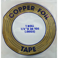 Edco 1/2" x 36 yards copper foil tape