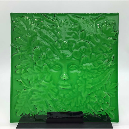 Fused Glass Textured Tiles - 12" Square