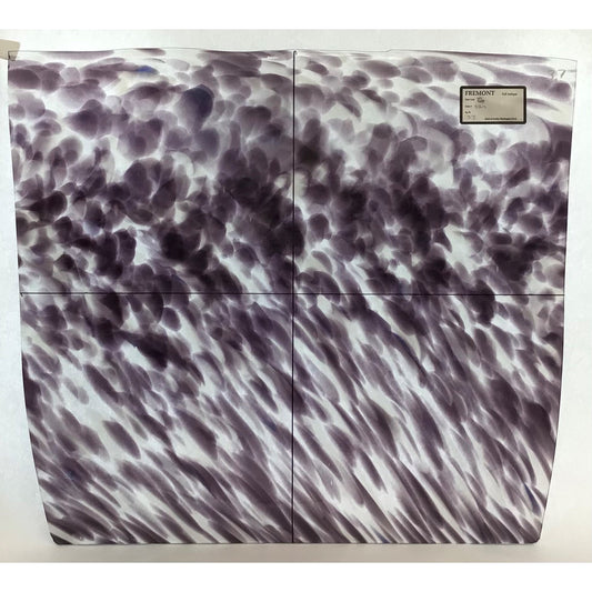 Fremont Antique Glass 224, Purple Ivory White