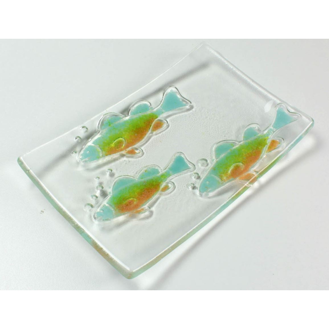 GM217 Creative Paradise Fish Texture Soap Dish Mold