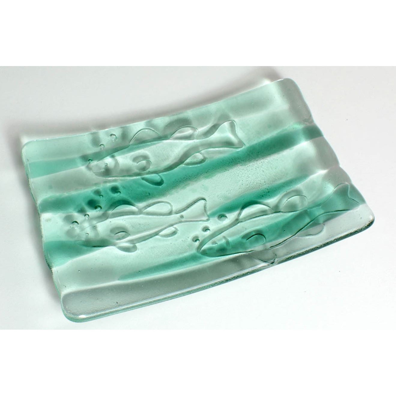 GM217 Creative Paradise Fish Texture Soap Dish Mold