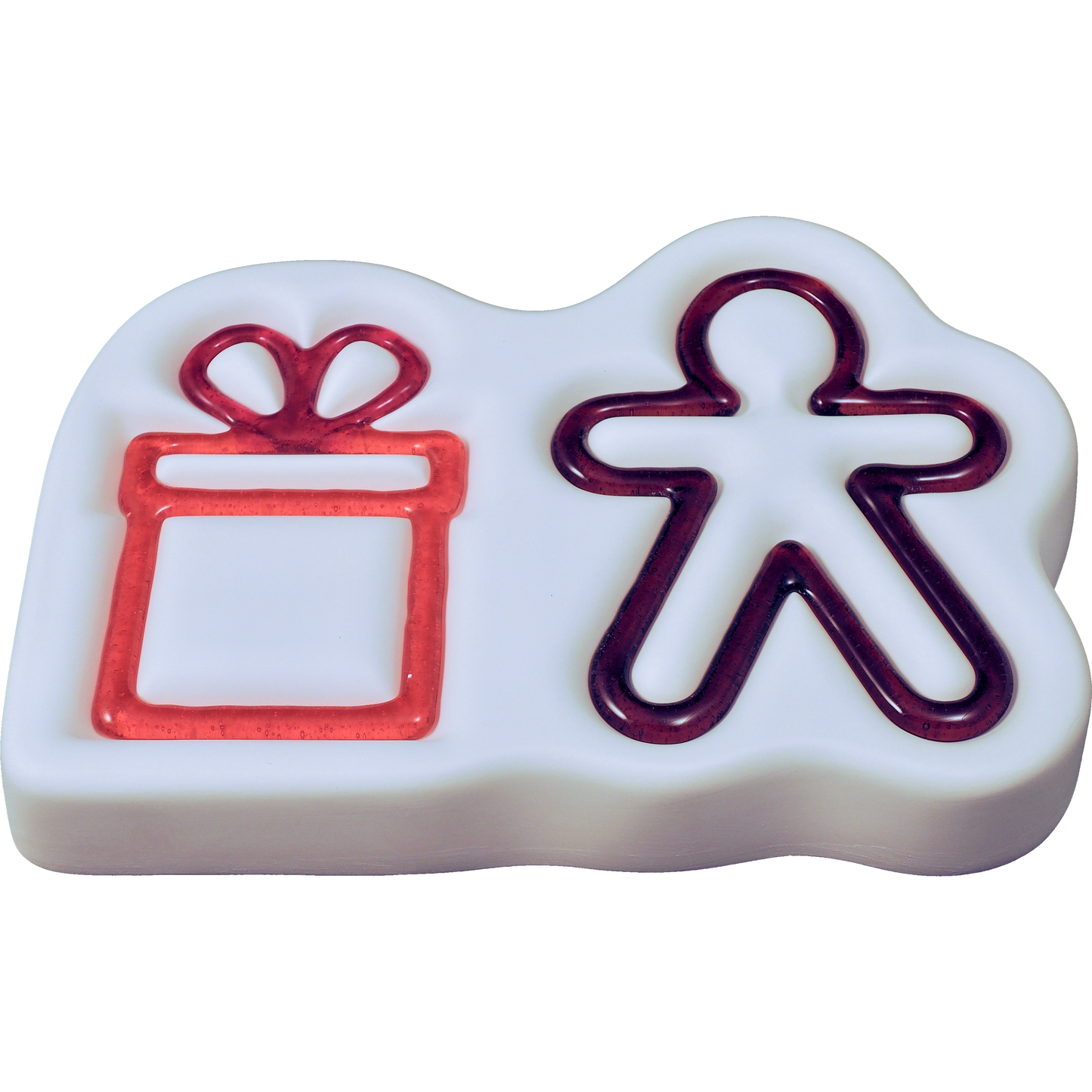 Colour de Verre Gingerbread Man and Gift Mold