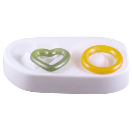 Colour de Verre Heart and Circle Glasslinks Mold
