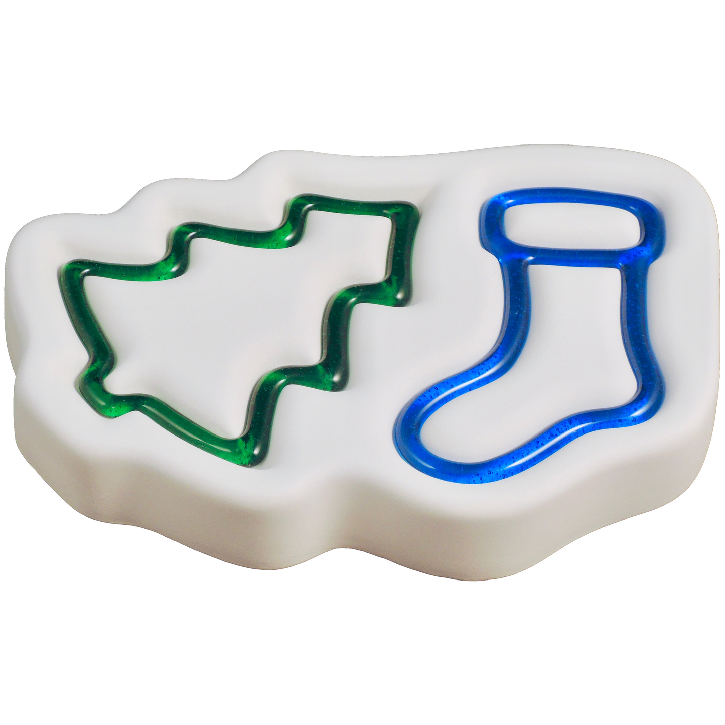 Colour de Verre Holiday Tree and Stocking Mold