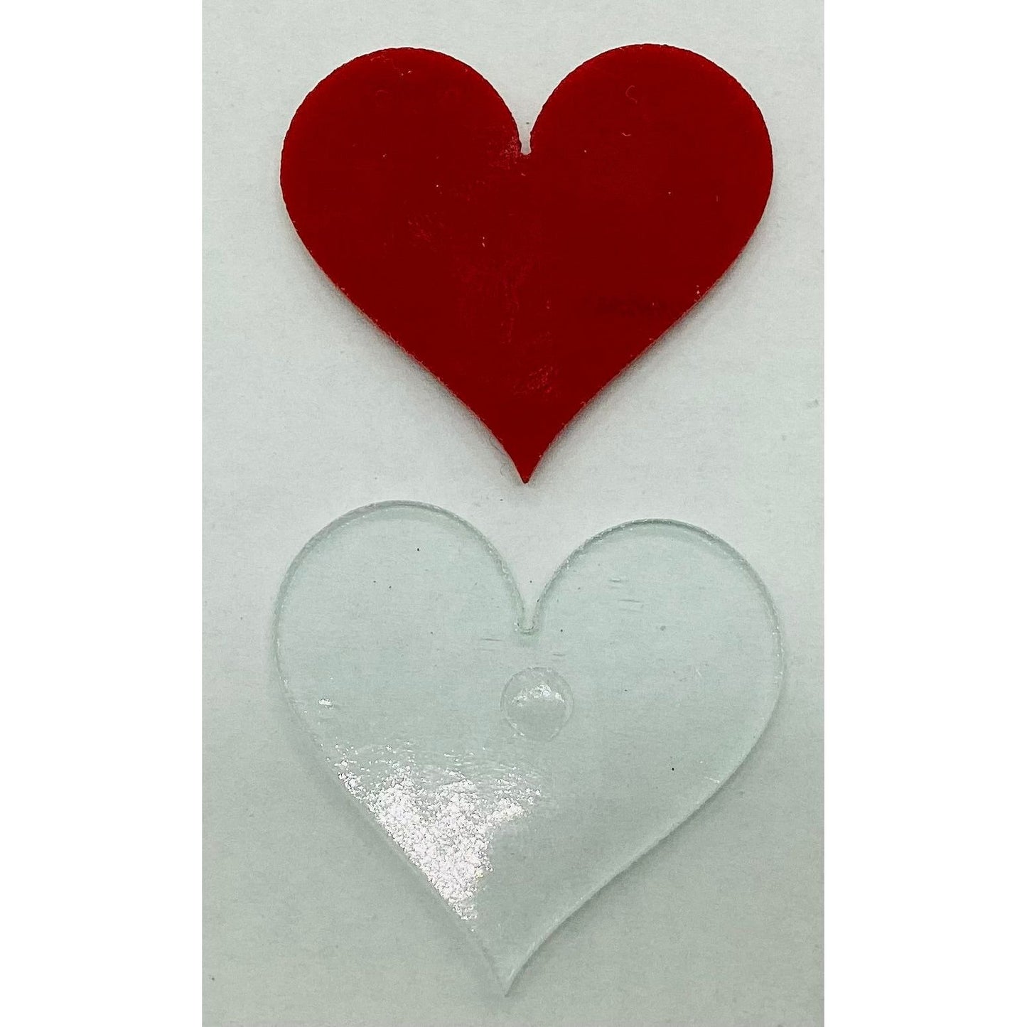 Pre-cut Fun Glass Designs - Hearts