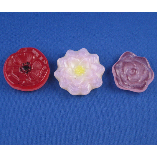Colour de Verre Small Mixed Flowers #1 Mold
