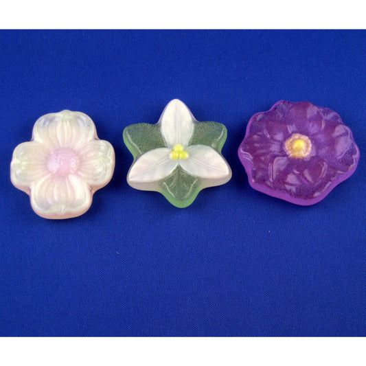 Colour de Verre Small Mixed Flowers #2 Mold