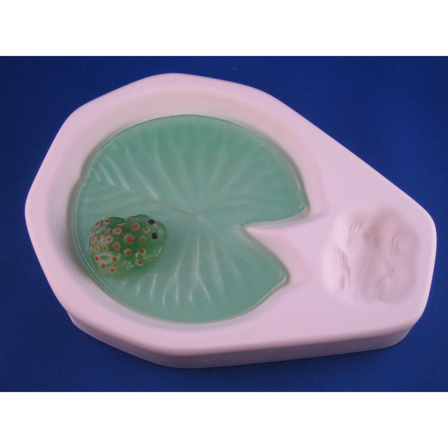 Colour de Verre Lily Pad and Frog Mold with Slumper