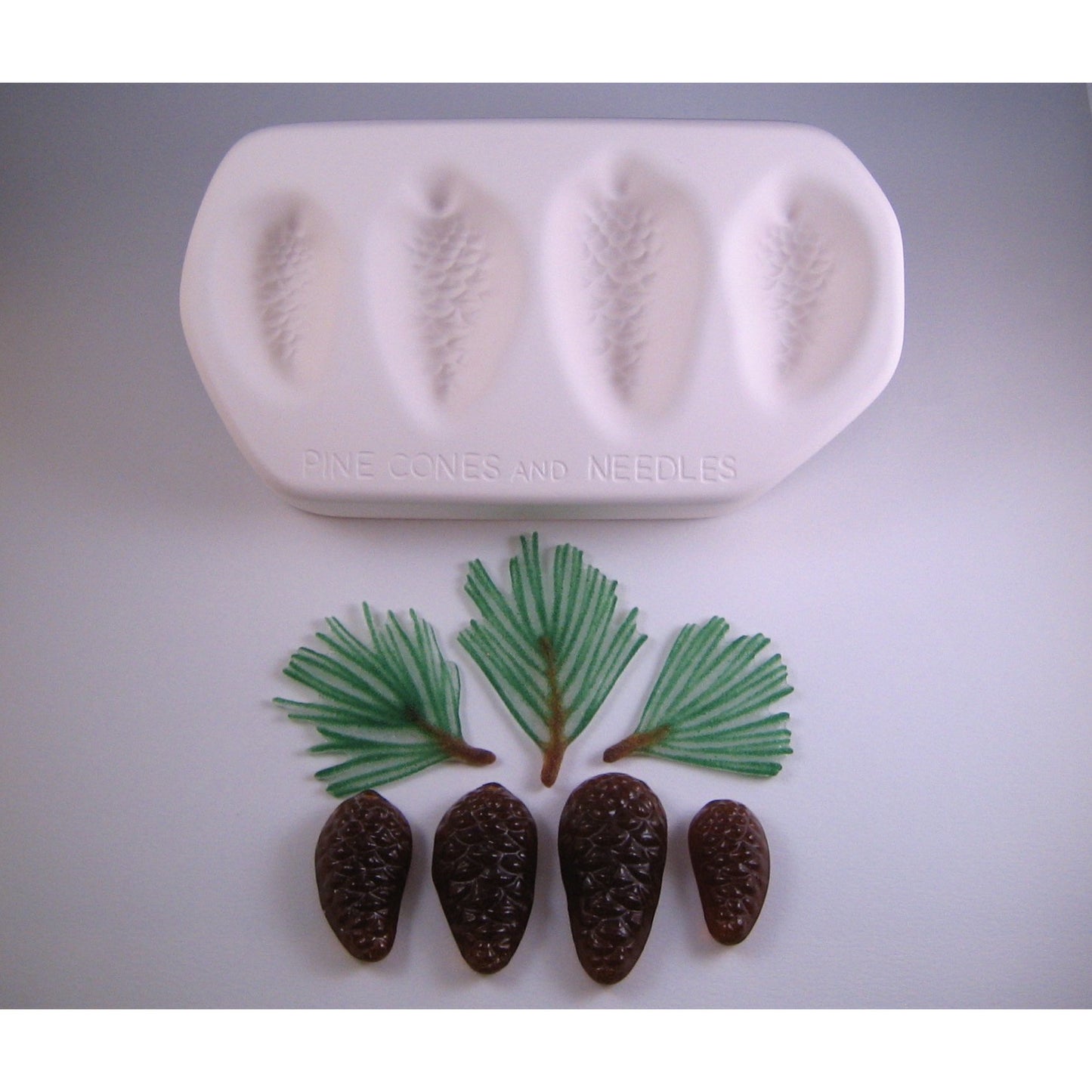 Colour de Verre Pinecones and Needles Mold