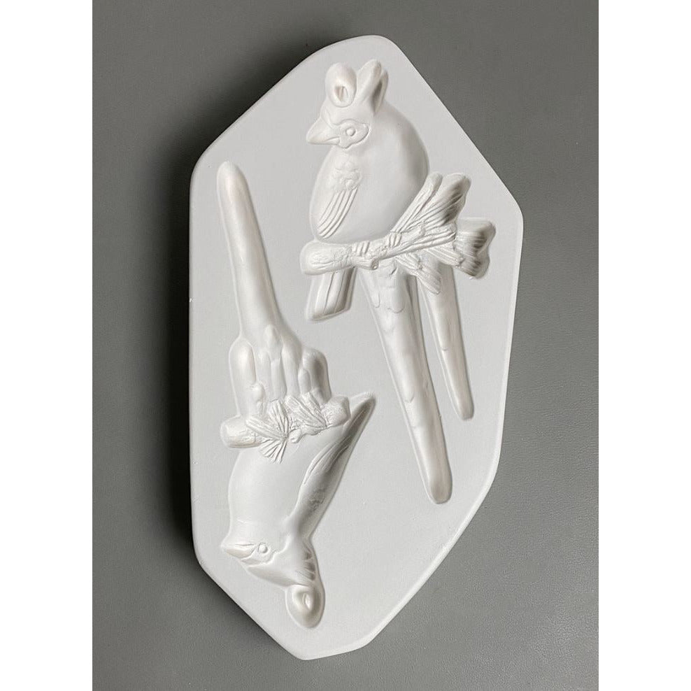 LF217 Creative Paradise Cardinal Icicle Ornaments Mold