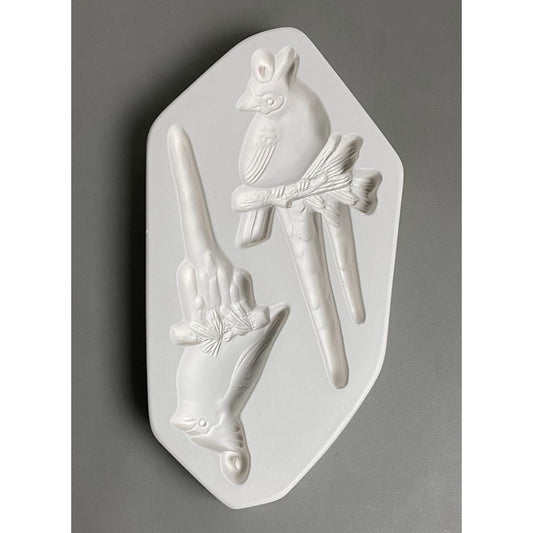 LF217 Creative Paradise Cardinal Icicle Ornaments Mold