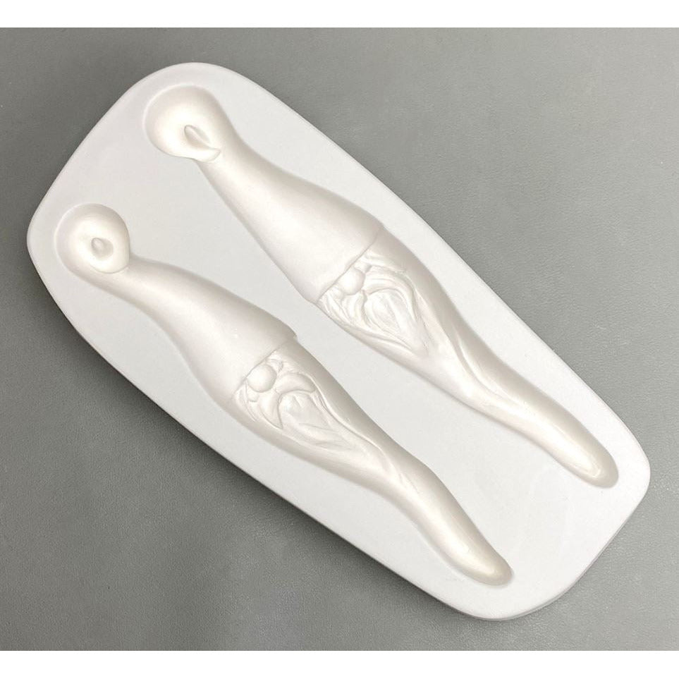 LF220 Creative Paradise Gnomes Ornament / Garden Stake Mold