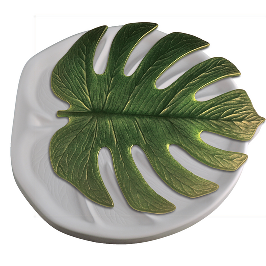 Colour de Verre Monstera Leaf Mold