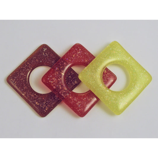 Colour de Verre Square Napkin Rings Mold