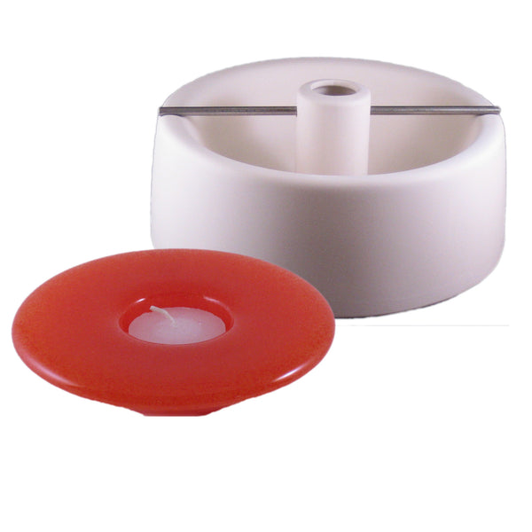 Colour de Verre 5" Round Candle Holder Mold