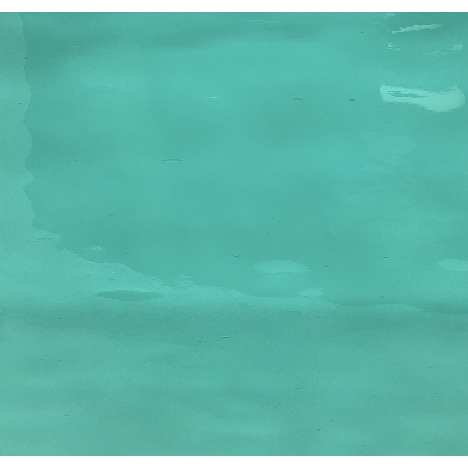 Teal Green Waterglass