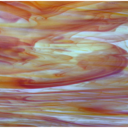 White Orange Red Opal