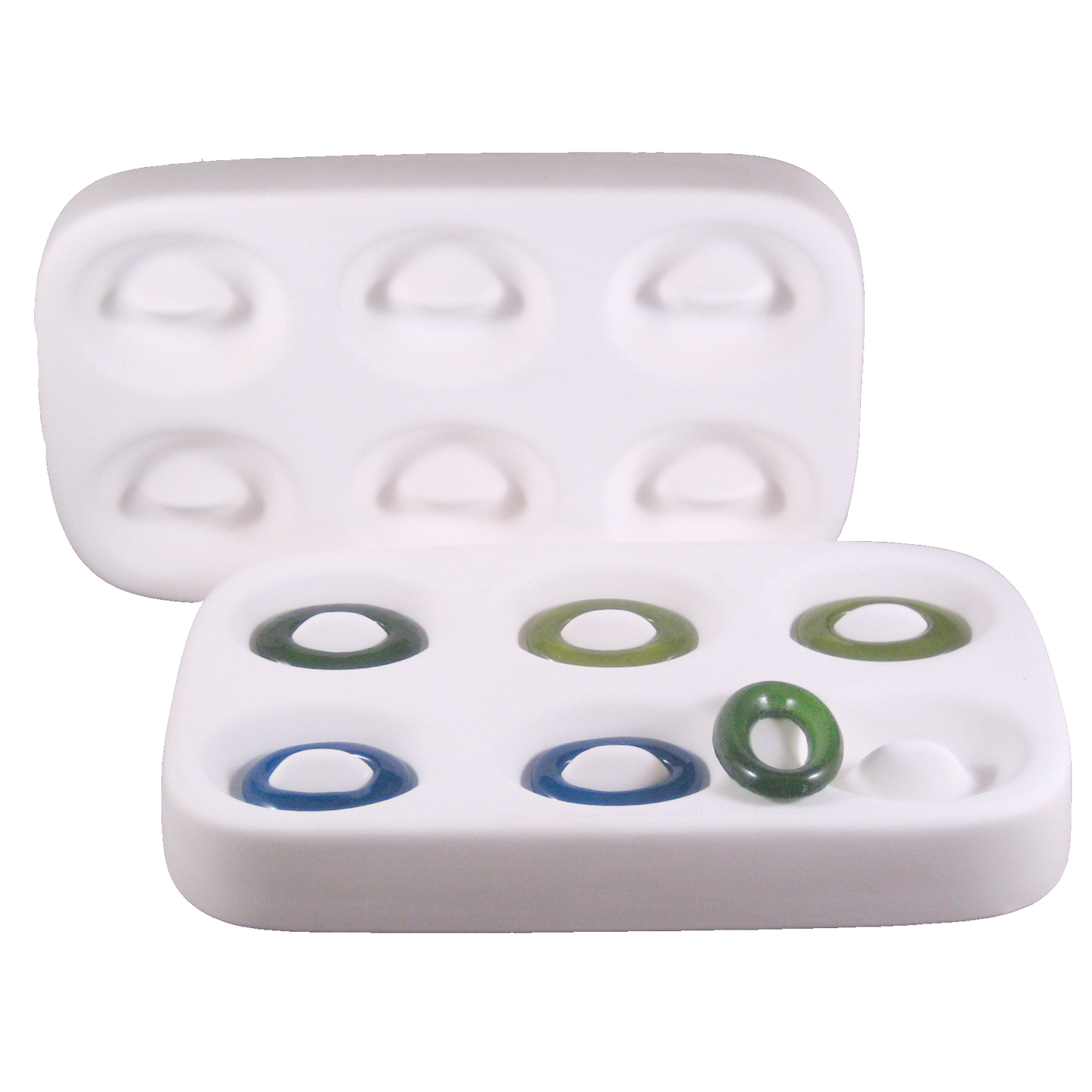Colour de Verre Oval Glasslinks Molds (Set of 2)